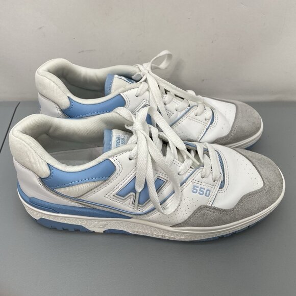 New Balance 550 UNC Sneakers Shoes Training Basketball Blue White Mens 7.5 main image 7